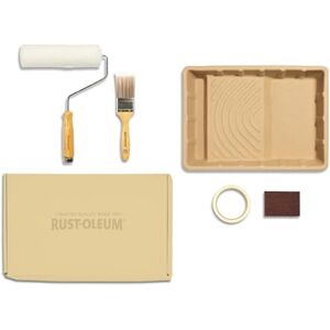 Rust-Oleum Ready to Roll Eco Paint Kit (Large) Garden Matt Paint 2.5L Warming Yellows Rust-Oleum Ready to Roll Eco Paint Kit (Large) Garden Matt Paint 2.5L Warming Yellows