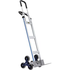 VEVOR Stair Climbing Cart, 550 lbs Load Capacity, Aluminum Hand Truck Dolly with Dual Handles, Integrated Frame & Nonslip Rubber Wheels, Multipurpose Stair Climber for Warehouse Shopping Airport VEVOR Stair Climbing Cart, 550 lbs Load Capacity, Aluminum Hand Truck Dolly with Dual Handles, Integrated Frame & Nonslip Rubber Wheels, Multipurpose Stair Climber for Warehouse Shopping Airport