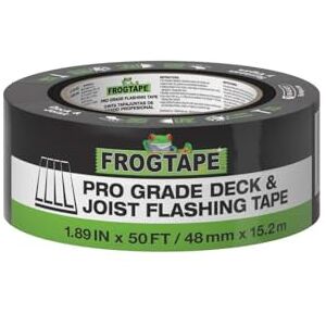 Frog Tape Frogtape Pro Grade Decking & Joist Flashing Tape 48mm x 15.2m Frog Tape Frogtape Pro Grade Decking & Joist Flashing Tape 48mm x 15.2m