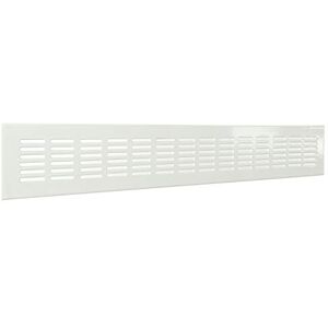 La Ventilazione The Ventilation gf386b-y gf386b Rectangular Grill Recessed, 380 x 60 mm, White Painted Aluminium La Ventilazione The Ventilation gf386b-y gf386b Rectangular Grill Recessed, 380 x 60 mm, White Painted Aluminium
