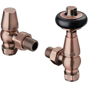Terma Radiator Valves, Antique Copper Terma Radiator Valves, Antique Copper