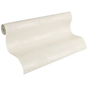 A.S. Création Architects Paper wallpaper Nobile cream metallic white 10,05 m x 0,70 m 959812 A.S. Création Architects Paper wallpaper Nobile cream metallic white 10,05 m x 0,70 m 959812
