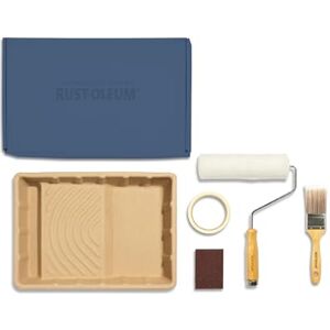 Rust-Oleum Ready to Roll Eco Paint Kit (Large) Matt Wall Paint Deep Blue Rust-Oleum Ready to Roll Eco Paint Kit (Large) Matt Wall Paint Deep Blue