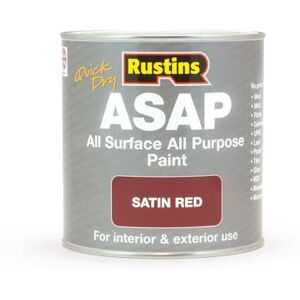 Rustins - ASAP - Red - 1L - Paint Rustins - ASAP - Red - 1L - Paint
