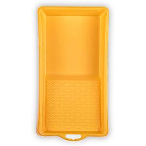 HARDY WORKING TOOLS A0180-119000 Painters Set of 2 Paint Rollers, Paint Tray and 10 Foam Paint Rollers, Pile Height 7 mm, Length 11 cm, Diameter 35 mm, White/Yellow HARDY WORKING TOOLS A0180-119000 Painters Set of 2 Paint Rollers, Paint Tray and 10 Foam Paint Rollers, Pile Height 7 mm, Length 11 cm, Diameter 35 mm, White/Yellow