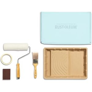 Rust-Oleum Ready to Roll Eco Paint Kit (Large) Chalky Wall Paint Soft Blue Rust-Oleum Ready to Roll Eco Paint Kit (Large) Chalky Wall Paint Soft Blue