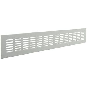 La Ventilazione The Ventilation gf386al-y gf386al Rectangular Grill Recessed, Anodised Aluminium, 380 x 60 mm, Grey La Ventilazione The Ventilation gf386al-y gf386al Rectangular Grill Recessed, Anodised Aluminium, 380 x 60 mm, Grey