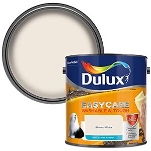 Dulux Easycare Washable and Tough Matt Emulsion Paint For Walls And Ceilings Almond White 2.5 Litres Dulux Easycare Washable and Tough Matt Emulsion Paint For Walls And Ceilings Almond White 2.5 Litres