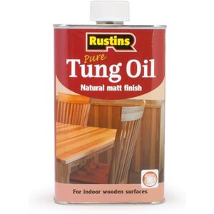 RUSTINS TUNO1000 Tung Oil, 1L Brown RUSTINS TUNO1000 Tung Oil, 1L Brown