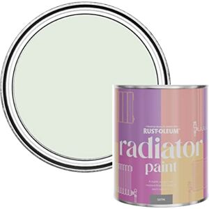 Rust-Oleum Green Heat Resistant Radiator Paint in Satin Finish Sage Mist 750ml Rust-Oleum Green Heat Resistant Radiator Paint in Satin Finish Sage Mist 750ml
