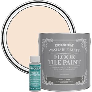 Rust-Oleum Pink Washable Matt Floor Tile Paint Melrose 2.5L Rust-Oleum Pink Washable Matt Floor Tile Paint Melrose 2.5L