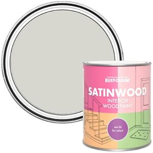Rust-Oleum Grey Satinwood Interior Wood Paint Bare Birch 750ml Rust-Oleum Grey Satinwood Interior Wood Paint Bare Birch 750ml