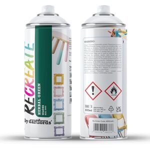 dartfords RECREATE Herbal Green Gloss Spray Paint for Wood, Metal, Plastic Quick Drying, Smooth, Durable, Easy-to-Apply Suitable for Indoor/Outdoor For Furniture, Craft, Doors, Ornaments, Pots, Frames dartfords RECREATE Herbal Green Gloss Spray Paint for Wood, Metal, Plastic Quick Drying, Smooth, Durable, Easy-to-Apply Suitable for Indoor/Outdoor For Furniture, Craft, Doors, Ornaments, Pots, Frames