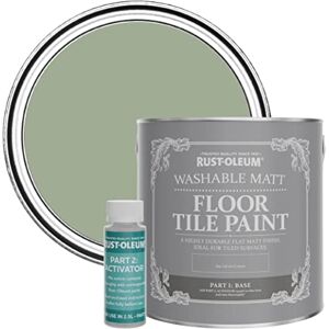 Rust-Oleum Green Washable Matt Floor Tile Paint Bramwell 2.5L Rust-Oleum Green Washable Matt Floor Tile Paint Bramwell 2.5L