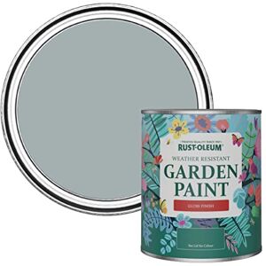 Rust-Oleum Grey Mould-Resistant Garden Paint In Gloss Finish Mineral Grey 750ml Rust-Oleum Grey Mould-Resistant Garden Paint In Gloss Finish Mineral Grey 750ml