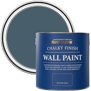 Rust-Oleum Blue Wall and Ceiling Paint in a Chalky Matt Finish Blueprint 2.5L Rust-Oleum Blue Wall and Ceiling Paint in a Chalky Matt Finish Blueprint 2.5L