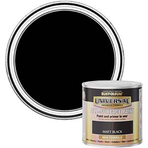 Rust-Oleum Universal Matt Black 250ml,AMZ0110 Rust-Oleum Universal Matt Black 250ml,AMZ0110