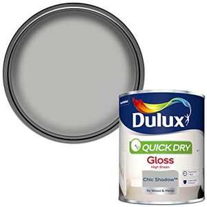 Dulux Quick Dry Gloss Paint For Wood And Metal Chic Shadow 750Ml Dulux Quick Dry Gloss Paint For Wood And Metal Chic Shadow 750Ml