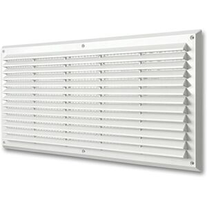 La Ventilazione The ar5023b-y Ventilation Grid Plastic Rectangular Superimpose, White, 500 x 227 mm La Ventilazione The ar5023b-y Ventilation Grid Plastic Rectangular Superimpose, White, 500 x 227 mm