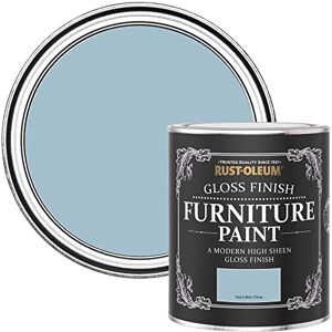Rust-Oleum Blue Furniture & Skirting Board Paint in Gloss Finish Nan's Best China 750ML Rust-Oleum Blue Furniture & Skirting Board Paint in Gloss Finish Nan's Best China 750ML