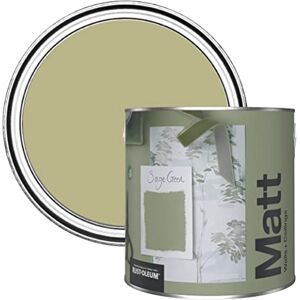 Rust-Oleum Colours Matt Emulsion Wall and Ceiling Paint Sage Green 2.5L Rust-Oleum Colours Matt Emulsion Wall and Ceiling Paint Sage Green 2.5L