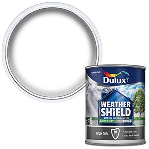 Dulux Weather Shield Quick Dry Undercoat Paint, 750 ml Dark Grey Dulux Weather Shield Quick Dry Undercoat Paint, 750 ml Dark Grey