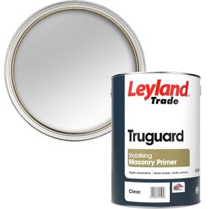 Leyland Trade Truguard Stabilising Masonry Primer, Clear, Coverage 6m2 per Litre, 5L Leyland Trade Truguard Stabilising Masonry Primer, Clear, Coverage 6m2 per Litre, 5L