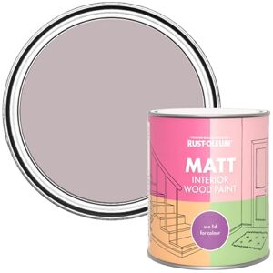 Rust-Oleum Purple Interior Wood Paint in Matt Finish Lilac Wine 750ml Rust-Oleum Purple Interior Wood Paint in Matt Finish Lilac Wine 750ml
