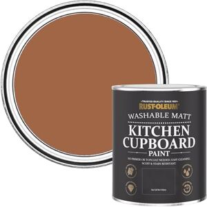 Rust-Oleum Kitchen Wood and Cabinet Paint in Matt Finish Cinnamon 750ml Rust-Oleum Kitchen Wood and Cabinet Paint in Matt Finish Cinnamon 750ml