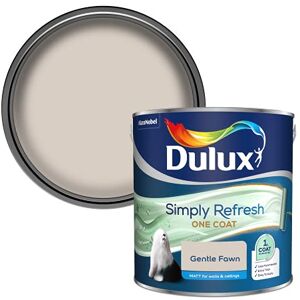 Dulux Simply Refresh Matt Emulsion Paint Gentle Fawn 2.5L 5382890 Dulux Simply Refresh Matt Emulsion Paint Gentle Fawn 2.5L 5382890