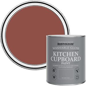 Rust-Oleum Red Kitchen Cupboard Paint in Gloss Finish Fire Brick 750ml Rust-Oleum Red Kitchen Cupboard Paint in Gloss Finish Fire Brick 750ml