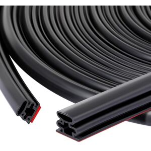 Romon Self-Adhesive Sealing Tape, 10 mm x 10 mm Sealing Tape for Doors, Windows, Sealing Tape, Self-Adhesive Rubber Seal, Door Seal for Anti-Collision, Soundproofer, Waterproof, Dustproof, 10 m, Black Romon Self-Adhesive Sealing Tape, 10 mm x 10 mm Sealing Tape for Doors, Windows, Sealing Tape, Self-Adhesive Rubber Seal, Door Seal for Anti-Collision, Soundproofer, Waterproof, Dustproof, 10 m, Black