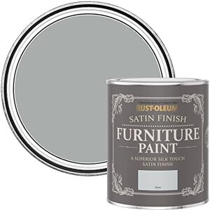 Rust-Oleum Light Grey Furniture & Skirting Board Paint in Satin Finish Dove 750ml Rust-Oleum Light Grey Furniture & Skirting Board Paint in Satin Finish Dove 750ml