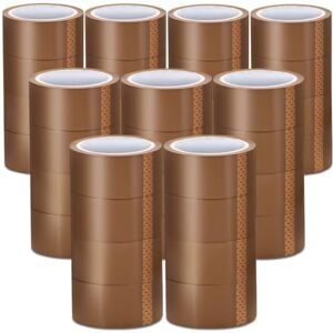 Stick Well Packaging Tape 48mm X 66m, Heavy Duty, Low Noise, Secure & Sticky Brown Parcel Tape for Packing Boxes, Moving Boxes, Packing Tape Strong for Moving House (Brown, 36 Rolls) Stick Well Packaging Tape 48mm X 66m, Heavy Duty, Low Noise, Secure & Sticky Brown Parcel Tape for Packing Boxes, Moving Boxes, Packing Tape Strong for Moving House (Brown, 36 Rolls)