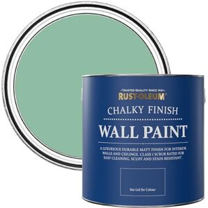 Rust-Oleum Green Wall and Ceiling Paint in a Chalky Matt Finish Wanderlust 2.5L Rust-Oleum Green Wall and Ceiling Paint in a Chalky Matt Finish Wanderlust 2.5L