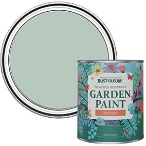 Rust-Oleum Green Mould-Resistant Garden Paint In Satin Finish Leaplish 750ml Rust-Oleum Green Mould-Resistant Garden Paint In Satin Finish Leaplish 750ml