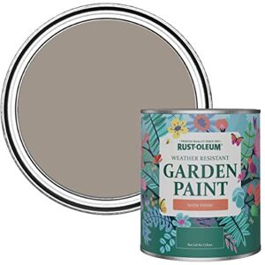 Rust-Oleum Brown Mould-Resistant Garden Paint In Satin Finish Whipped Truffle 750ml Rust-Oleum Brown Mould-Resistant Garden Paint In Satin Finish Whipped Truffle 750ml