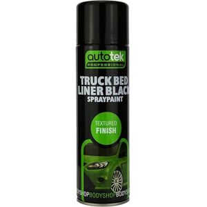 Autotek Professional Textured Finish Spray Paint, Truck Bed Liner Black, 500 ml Autotek Professional Textured Finish Spray Paint, Truck Bed Liner Black, 500 ml