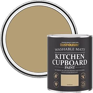 Rust-Oleum Yellow Kitchen Cupboard Paint in Matt Finish Sandstorm 750ml Rust-Oleum Yellow Kitchen Cupboard Paint in Matt Finish Sandstorm 750ml