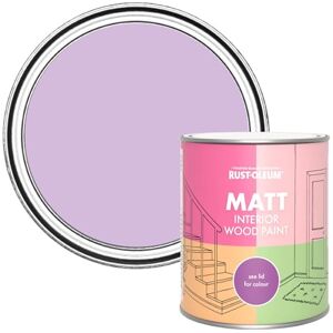 Rust-Oleum Purple Interior Wood Paint in Matt Finish Violet Macaroon 750ml Rust-Oleum Purple Interior Wood Paint in Matt Finish Violet Macaroon 750ml
