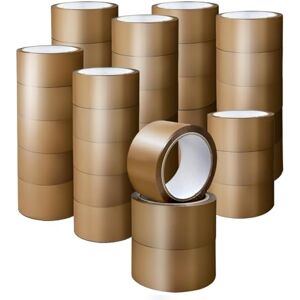 Stick Well Packaging Tape, Industrial Duty Brown Parcel Tape 36 Rolls With Low Noise 48mm X 66m, Secure Sticky Brown Tape For Box Packaging, Packing Tape Strong For Moving House (36 rolls) Stick Well Packaging Tape, Industrial Duty Brown Parcel Tape 36 Rolls With Low Noise 48mm X 66m, Secure Sticky Brown Tape For Box Packaging, Packing Tape Strong For Moving House (36 rolls)