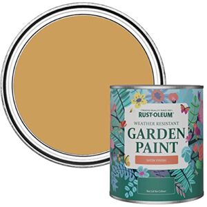 Rust-Oleum Yellow Mould-Resistant Garden Paint In Satin Finish Dijon 750ml Rust-Oleum Yellow Mould-Resistant Garden Paint In Satin Finish Dijon 750ml