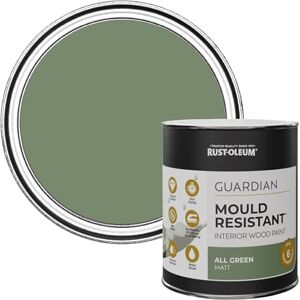 Rust-Oleum Green Guardian Mould Resistant Interior Wood Paint in Matt Finish All Green 750ml Rust-Oleum Green Guardian Mould Resistant Interior Wood Paint in Matt Finish All Green 750ml