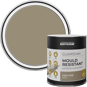 Rust-Oleum Brown Guardian Mould Resistant Interior Wood Paint in Satin Finish Café Luxe 750ml Rust-Oleum Brown Guardian Mould Resistant Interior Wood Paint in Satin Finish Café Luxe 750ml