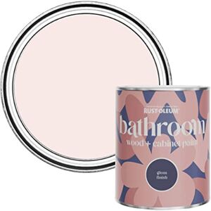 Rust-Oleum Pink Moisture Resistant Bathroom Wood and Cabinet Paint in Gloss Finish China Rose 750ml Rust-Oleum Pink Moisture Resistant Bathroom Wood and Cabinet Paint in Gloss Finish China Rose 750ml