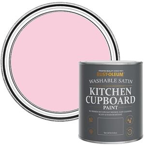 Rust-Oleum Pink Scrubbable Kitchen Cupboard Paint in Satin Finish My Husband Said No 750ml Rust-Oleum Pink Scrubbable Kitchen Cupboard Paint in Satin Finish My Husband Said No 750ml