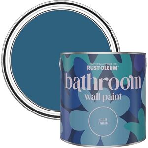 Rust-Oleum Blue Water-Resistant Bathroom Wall & Ceiling Paint Cobalt 2.5L Rust-Oleum Blue Water-Resistant Bathroom Wall & Ceiling Paint Cobalt 2.5L