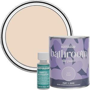 Rust-Oleum Water-Resistant Bathroom Tile Paint in Matt Finish Eleanor 750ml Rust-Oleum Water-Resistant Bathroom Tile Paint in Matt Finish Eleanor 750ml