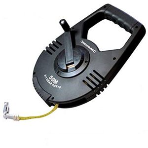 Silverline Geared Surveyors Tape 50m / 165ft x 12mm (250213) Silverline Geared Surveyors Tape 50m / 165ft x 12mm (250213)