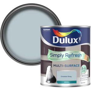 Dulux Simply Refresh Multi Surface Eggsgell Paint Coastal Grey 750ML Dulux Simply Refresh Multi Surface Eggsgell Paint Coastal Grey 750ML